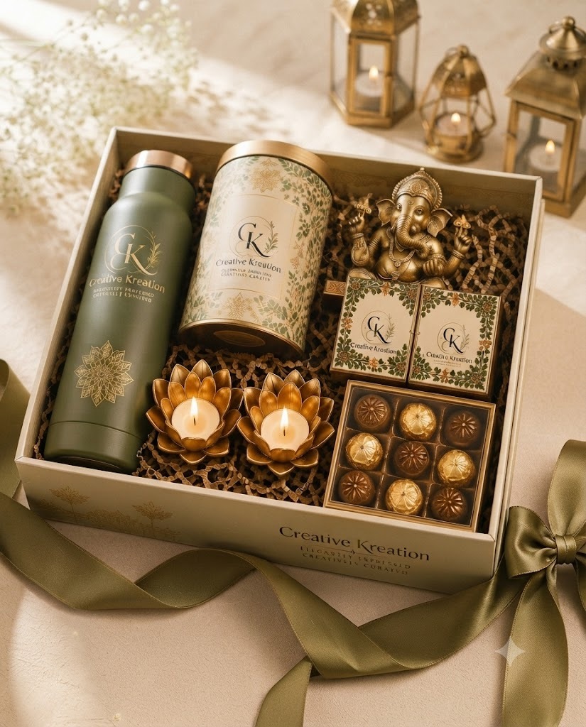 Baby shower luxury hamper